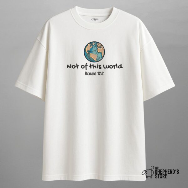 not of this world — oversized unisex t shirt