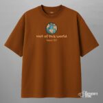 not of this world — oversized unisex t shirt