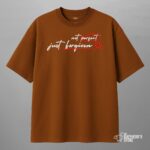 not perfect just forgiven — oversized unisex t shirt