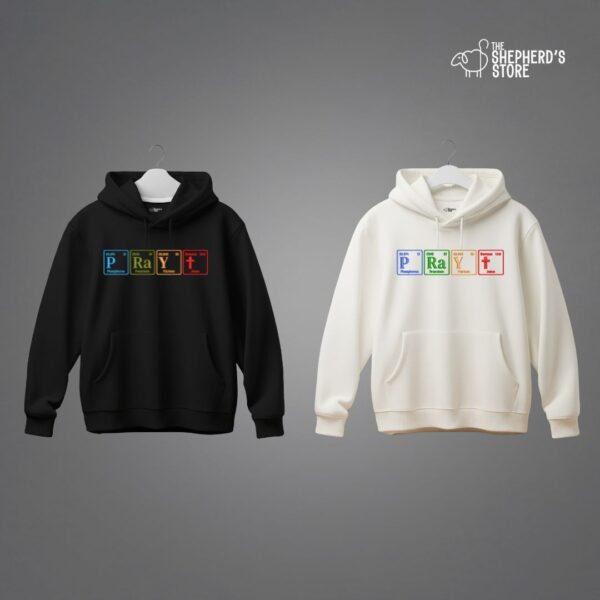 pray unisex hoodies