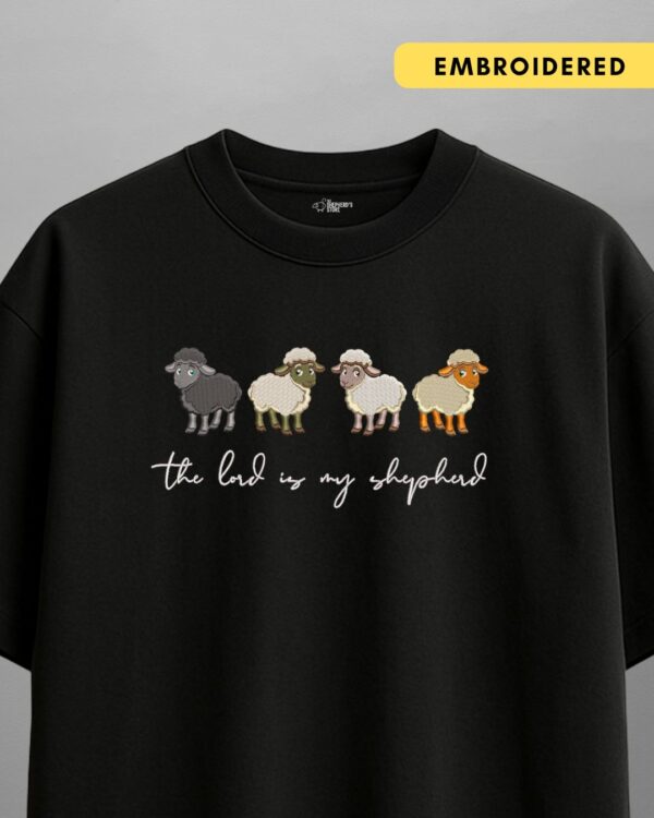 the lord is my shepherd — oversized unisex t shirt