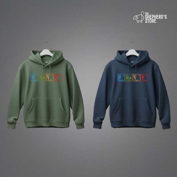 pray unisex hoodies