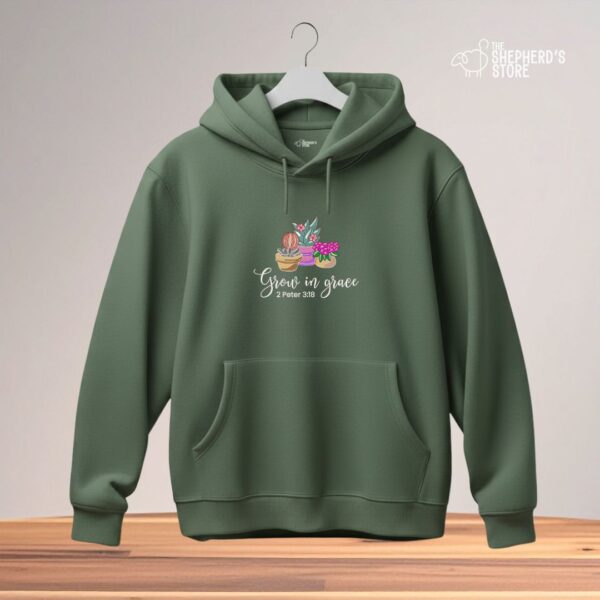 grow in grace unisex hoodies