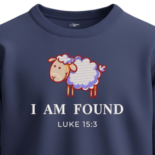 i am found unisex sweathsirt