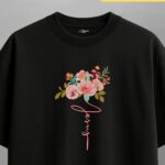 jesus floral — oversized unisex t shirt