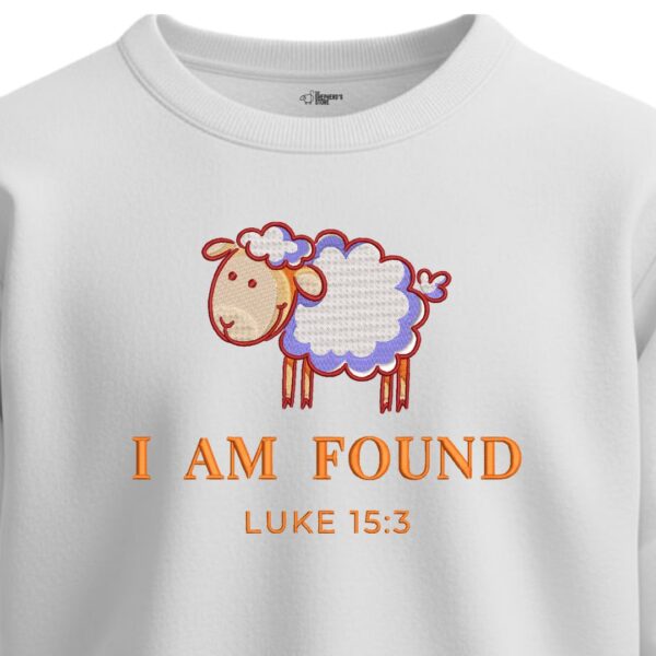 i am found unisex sweathsirt