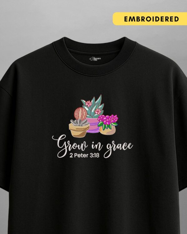 grow in grace — oversized unisex t shirt