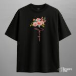 jesus floral — oversized unisex t shirt