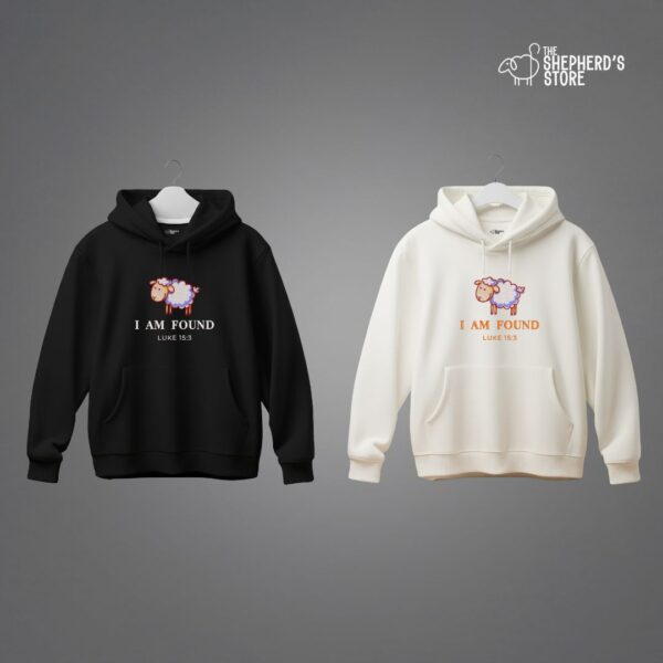 i am found unisex hoodies