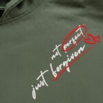 not perfect just forgiven unisex hoodies