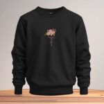 jesus floral unisex sweatshirt