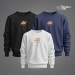 jesus floral unisex sweatshirt