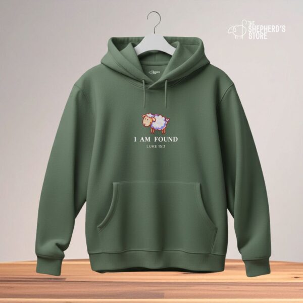 i am found unisex hoodies