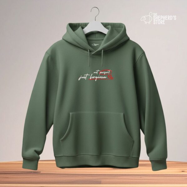 not perfect just forgiven unisex hoodies