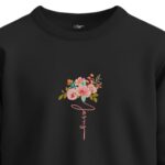 jesus floral unisex sweatshirt