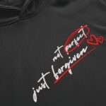 not perfect just forgiven unisex hoodies