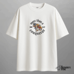 more than a conqueror — oversized unisex t shirt