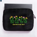 consider the lilies laptop sleeve