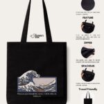 i will be with you cotton canvas tote bag