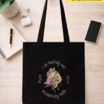 psalm 139:14 cotton canvas tote bag