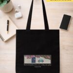 the lord watches over you cotton canvas tote bag