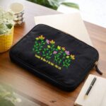 consider the lilies laptop sleeve