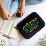 consider the lilies laptop sleeve