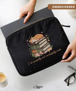 fearfully & wonderfully made laptop sleeve