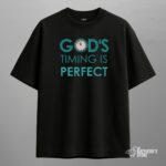 god's timing — oversized unisex t shirt