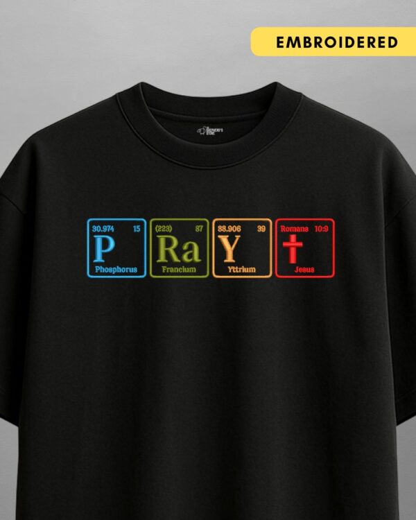 pray — oversized unisex t shirt