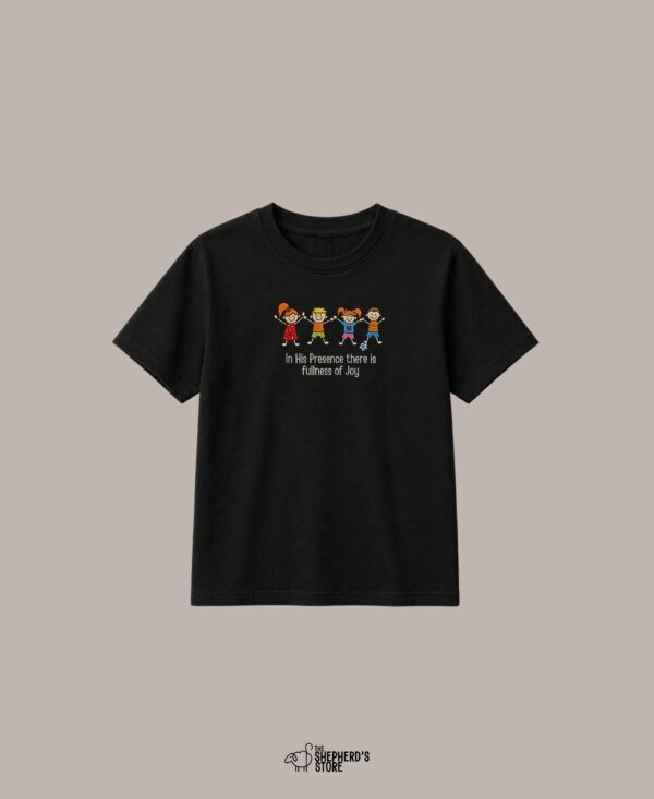 fullness of joy — embroidered oversized kids t shirt