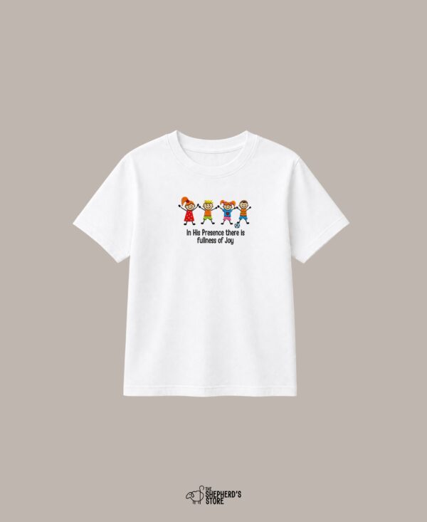 fullness of joy — embroidered oversized kids t shirt