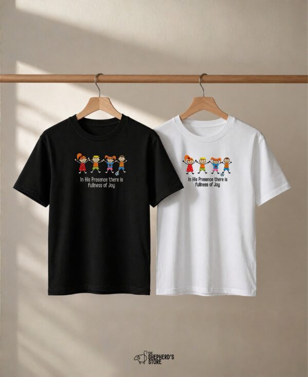 fullness of joy — embroidered oversized kids t shirt