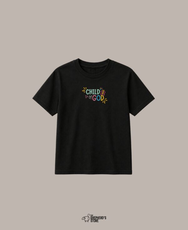 god’s masterpiece — embroidered oversized kids t shirt [cloned #9919]