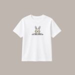god’s angel protect me — embroidered oversized kids t shirt