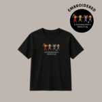 god’s masterpiece — embroidered oversized kids t shirt [cloned #9919]