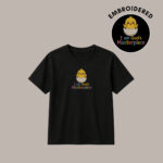 god’s masterpiece — embroidered oversized kids t shirt