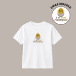 god’s masterpiece — embroidered oversized kids t shirt