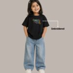 god’s masterpiece — embroidered oversized kids t shirt [cloned #9919]