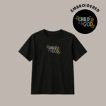 god’s masterpiece — embroidered oversized kids t shirt [cloned #9919]