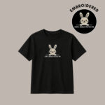 god’s angel protect me — embroidered oversized kids t shirt