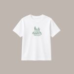 his love never fails — embroidered oversized kids t shirt