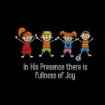 fullness of joy — embroidered oversized kids t shirt