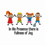 fullness of joy — embroidered oversized kids t shirt