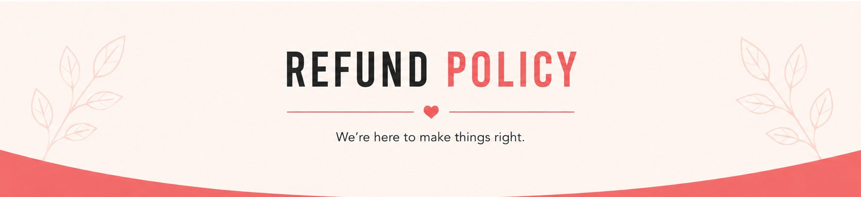 refund policy